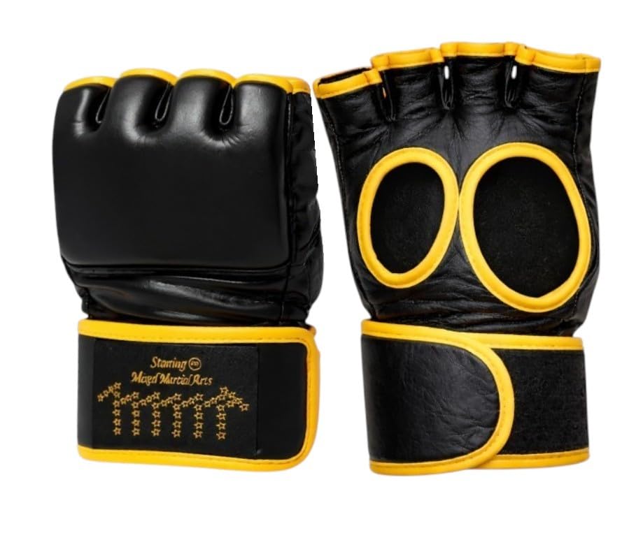 Boxing MMA Gloves Grappling Punching Bag Training Kickboxing Fight Sparring - Pair