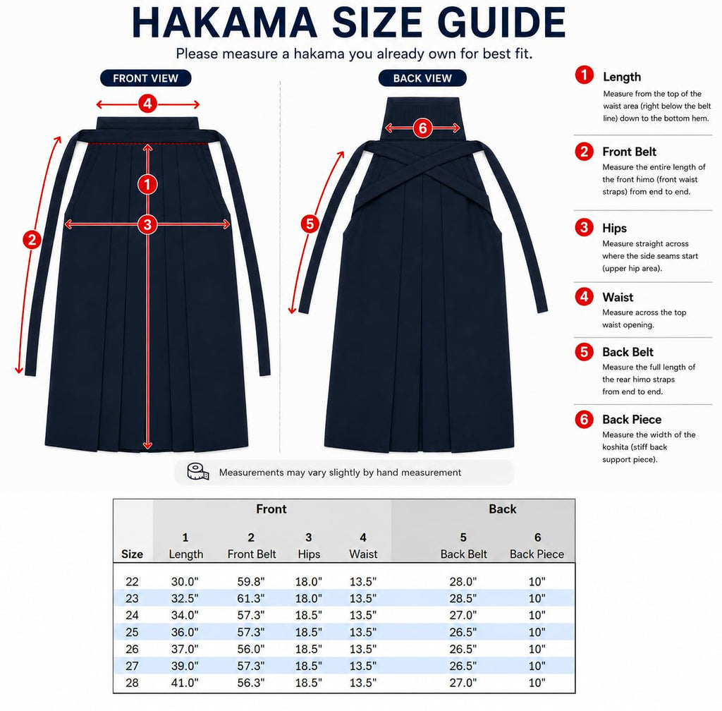 Aikido Kendo Traditional Polycotton Hakama Pants Uniform