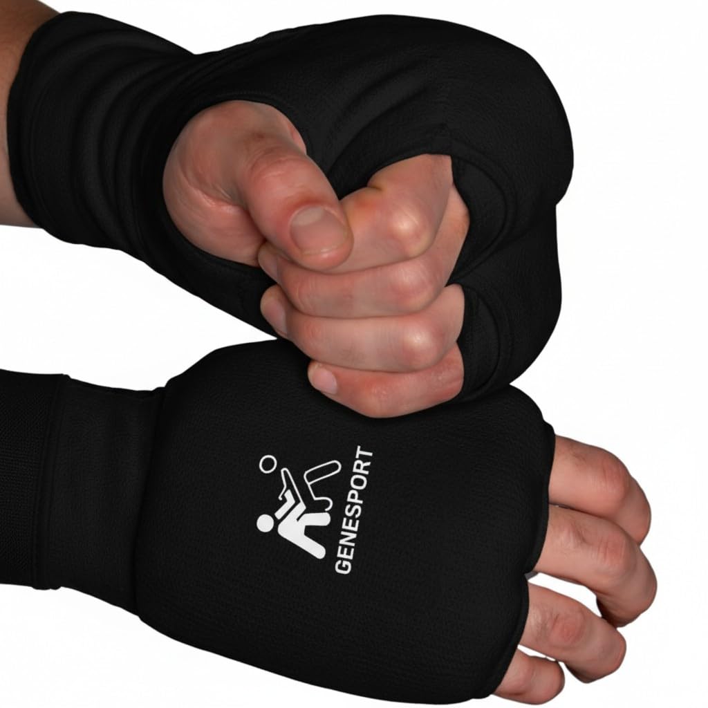 Martial Arts Elasticated Fist Guard Protector - Pair
