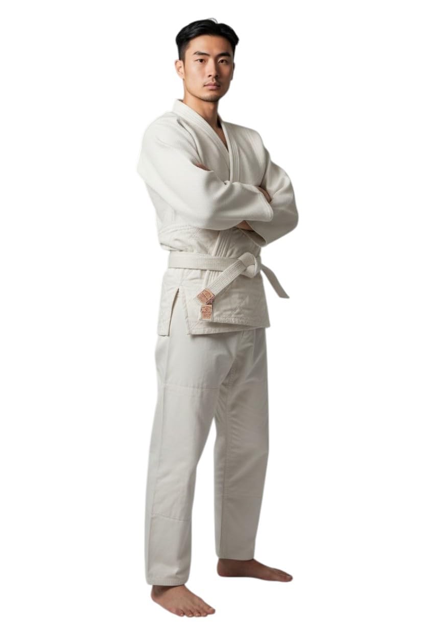 Lightweight Judo Gi for Adults & Kids – 100% Unbleached Cotton