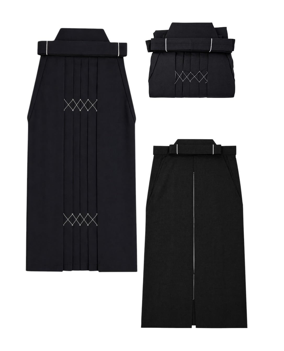 Aikido Kendo Traditional Deluxe Polycotton Hakama Pants Uniform