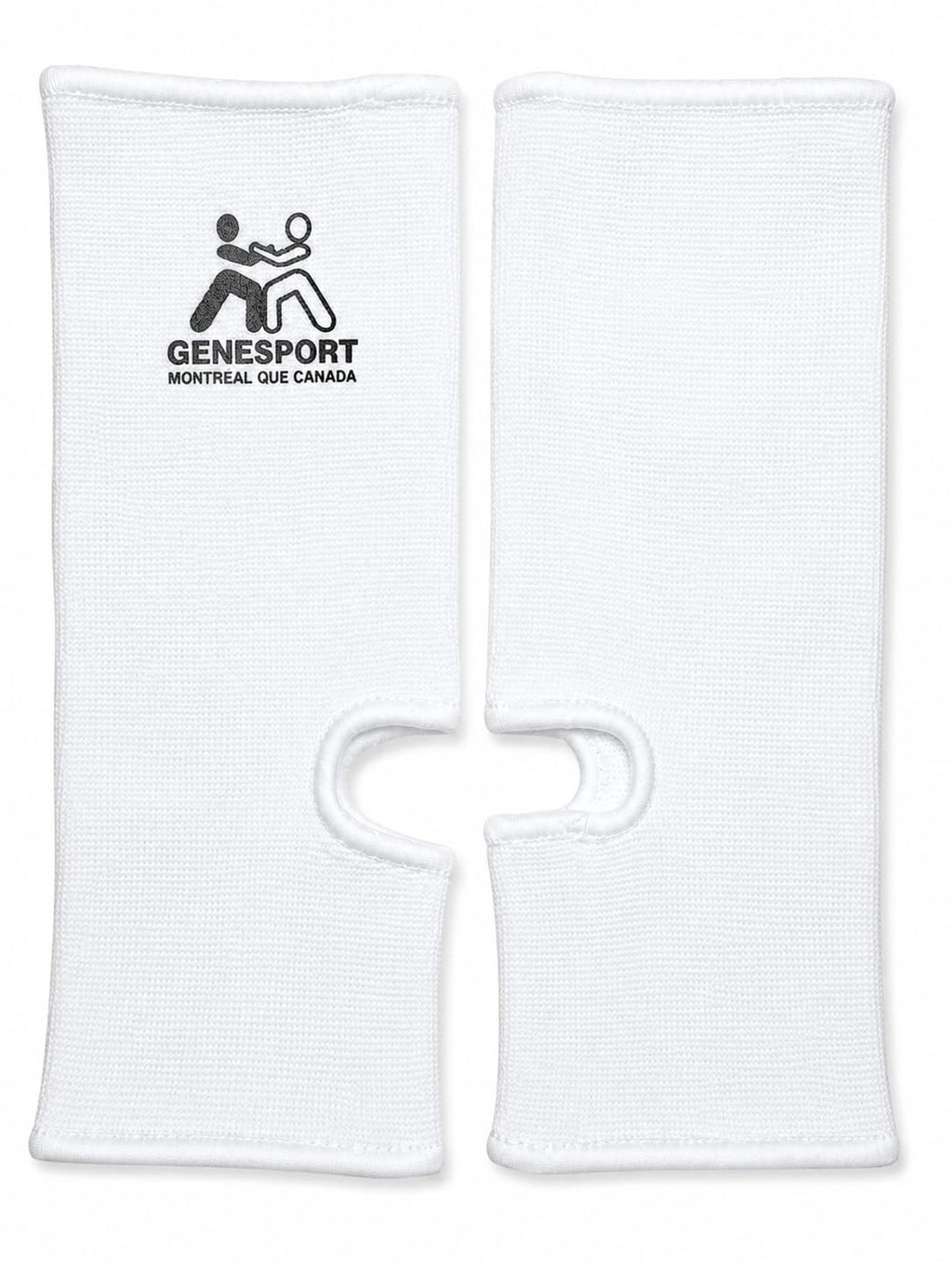 Ankle Support Sleeves – Elastic Compression Ankle Brace, Open Heel & Toe Design - Pair