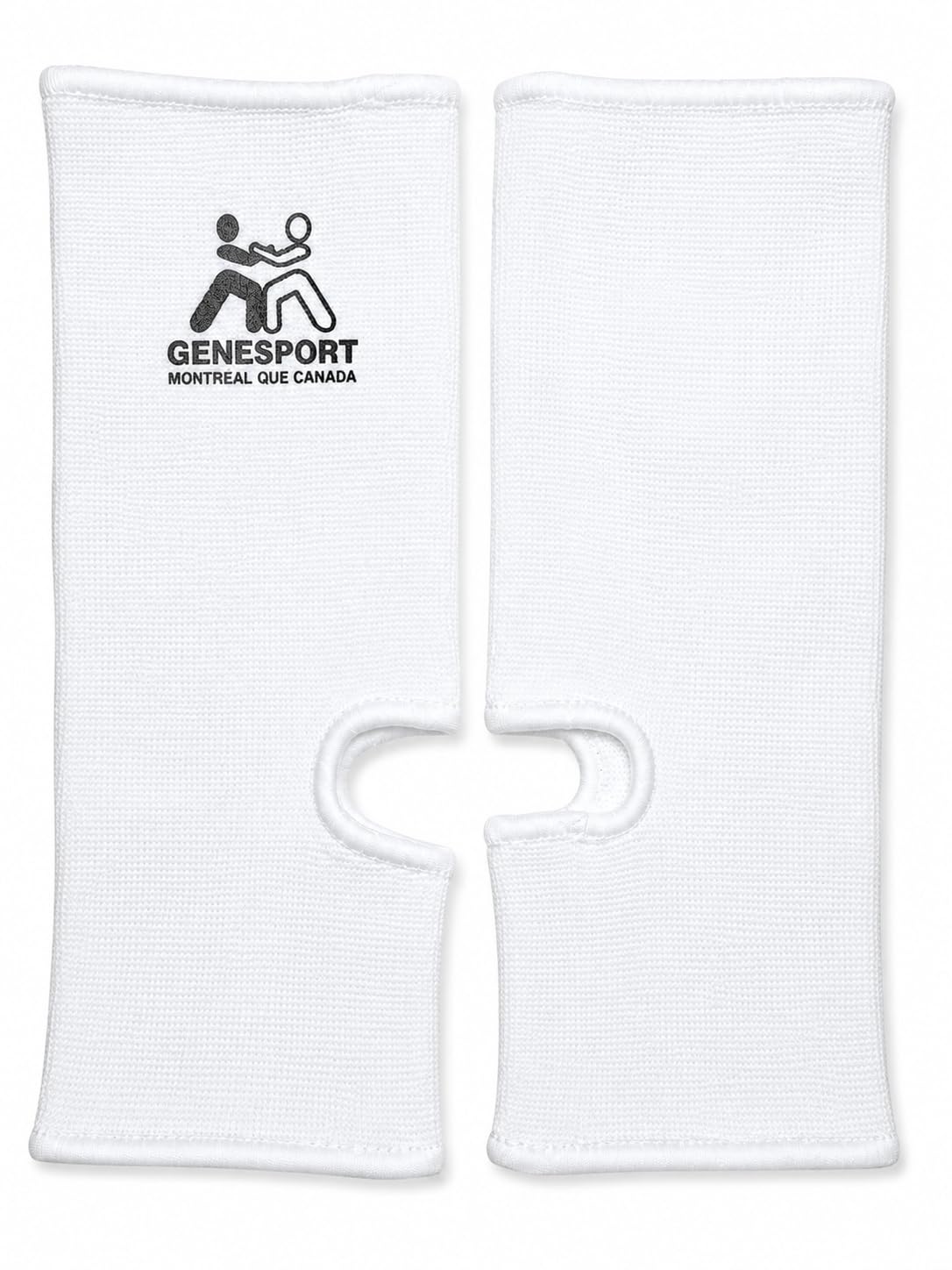 Ankle Support Sleeves – Elastic Compression Ankle Brace, Open Heel & Toe Design - Pair