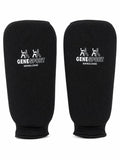 Shin Guards – Elastic Cloth Slip-On Tibia Protectors with High-Density Foam Padding - Pair