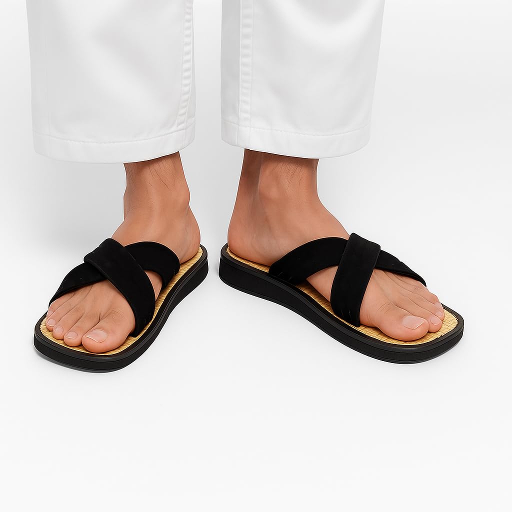 Tatami Rice-Straw Dojo Martial Arts Sandals | Traditional Japanese Zori Slippers