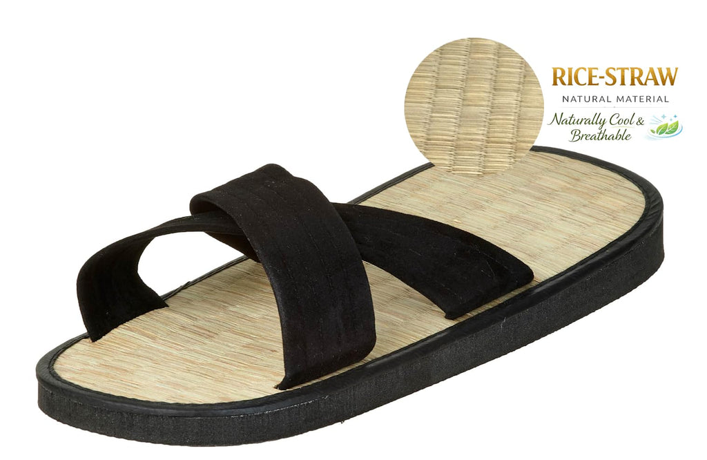 Tatami Rice-Straw Dojo Martial Arts Sandals | Traditional Japanese Zori Slippers