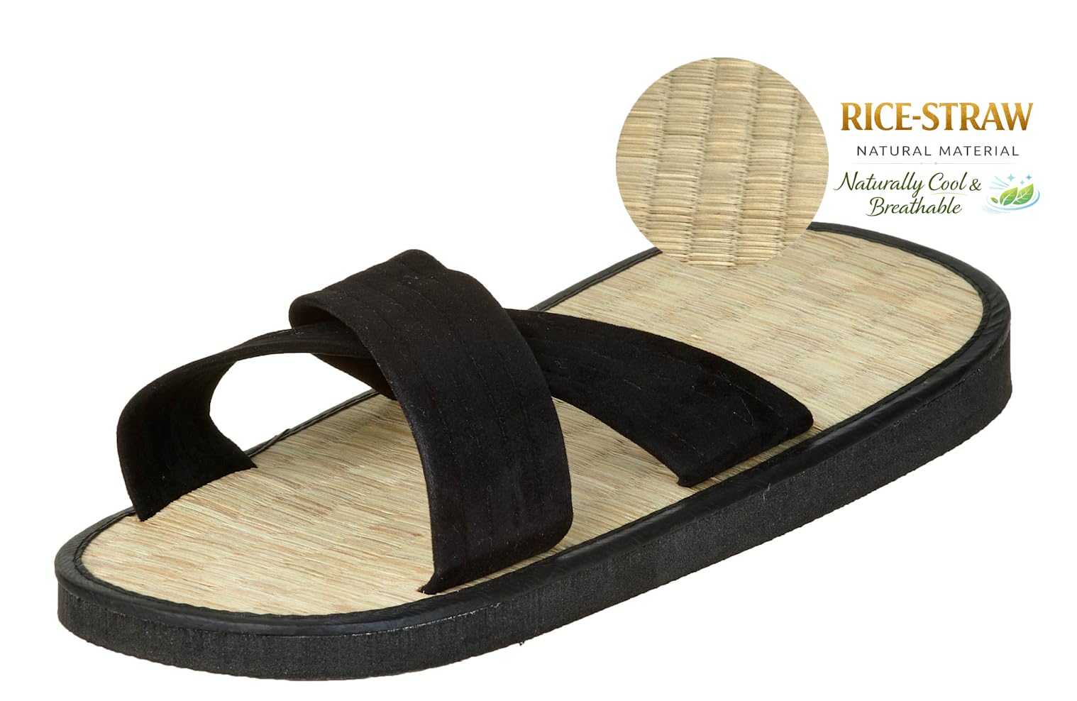 Tatami Rice-Straw Dojo Martial Arts Sandals | Traditional Japanese Zori Slippers