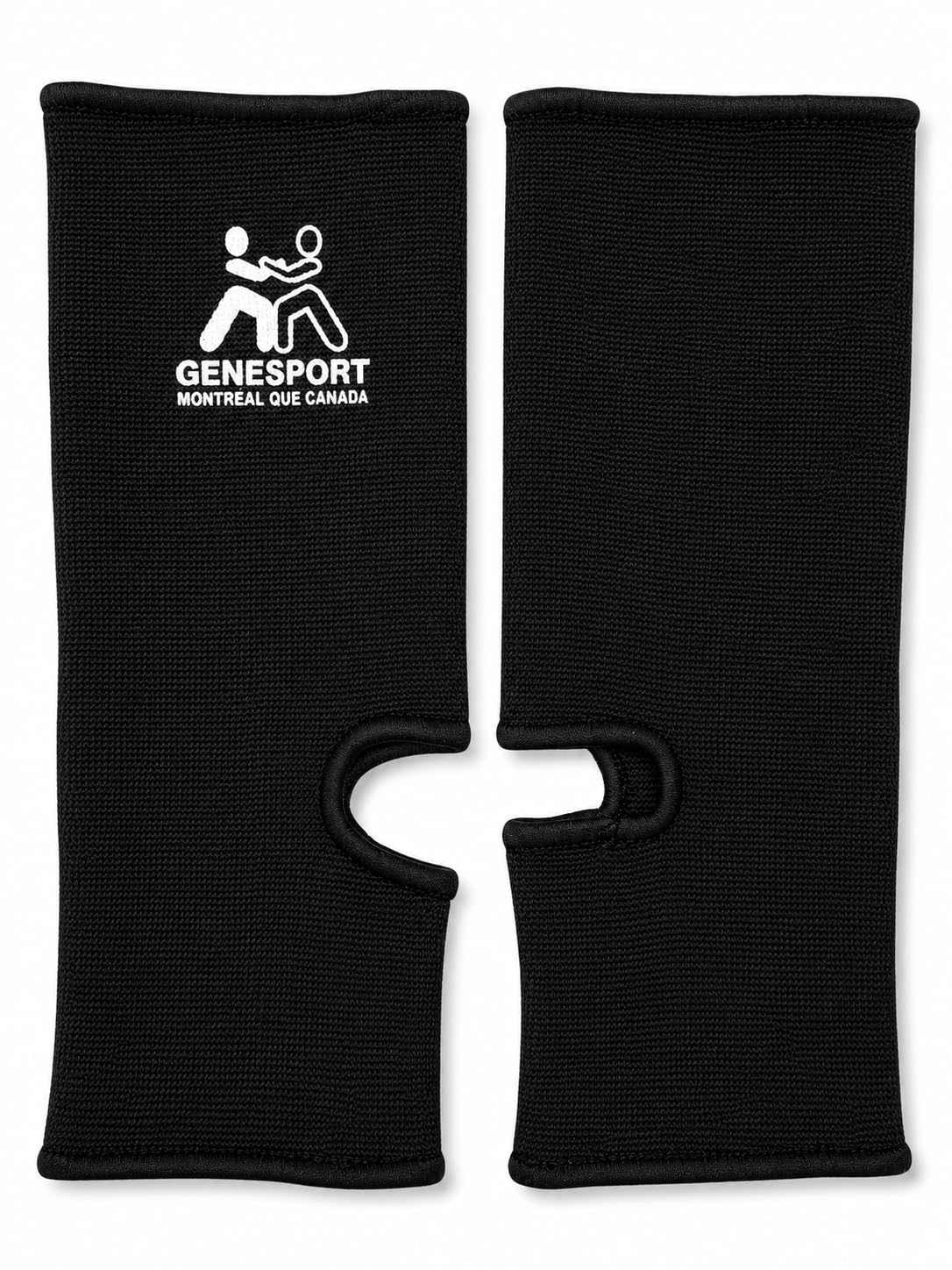 Ankle Support Sleeves – Elastic Compression Ankle Brace, Open Heel & Toe Design - Pair
