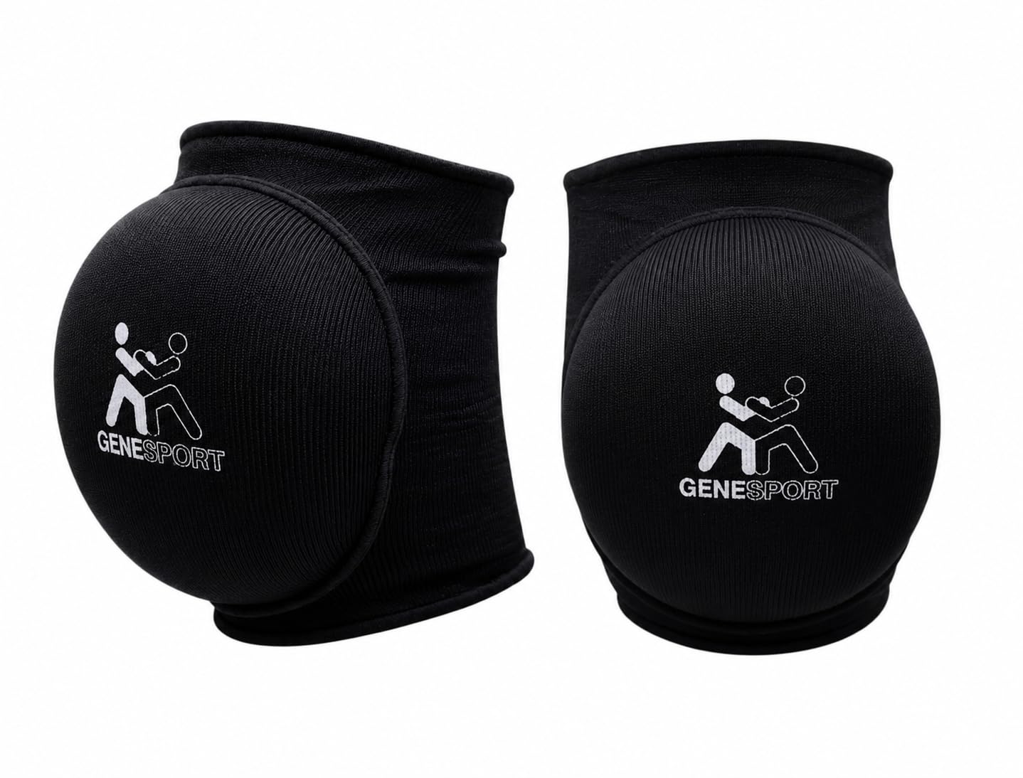 Knee Protector – Cup-Shaped EVA Foam Knee Pad with Elastic Compression Sleeve - Medium Pair