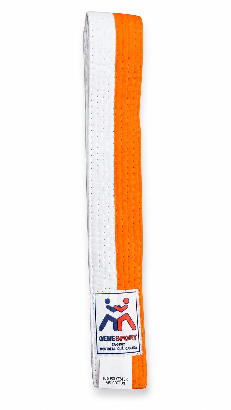 Rank Belt - Half & Half Dual Color - Poly-Cotton