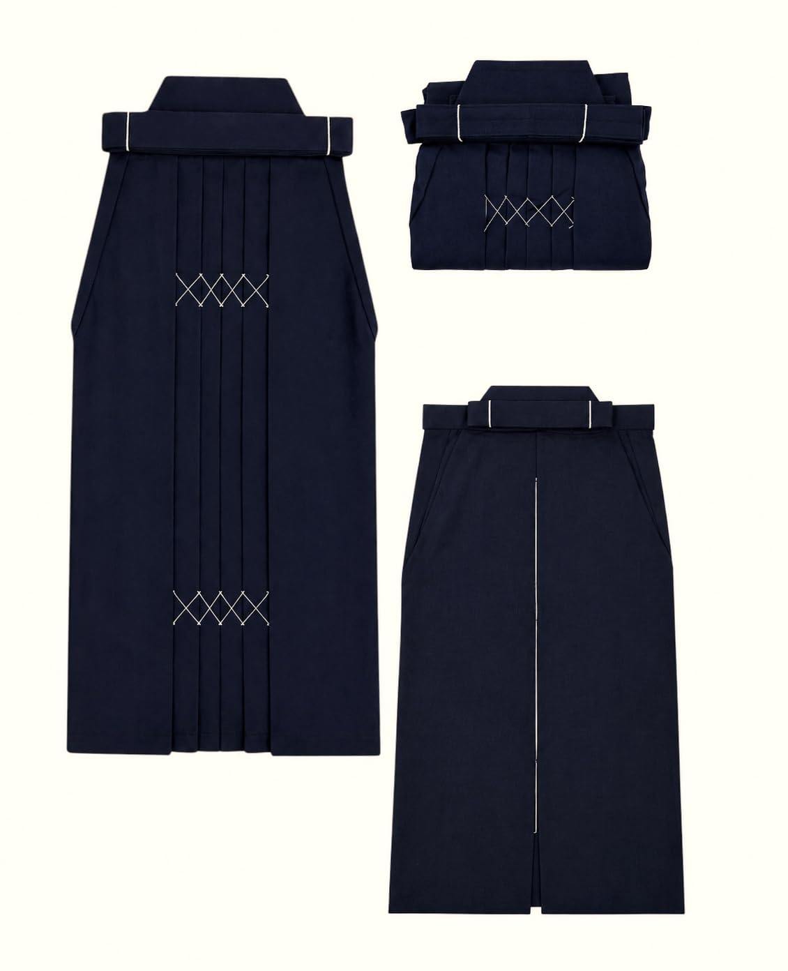 Aikido Kendo Traditional Deluxe Polycotton Hakama Pants Uniform