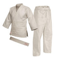 Lightweight Judo Gi for Adults & Kids – 100% Unbleached Cotton