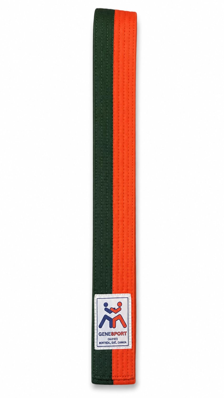 Rank Belt - Half & Half Dual Color - Poly-Cotton