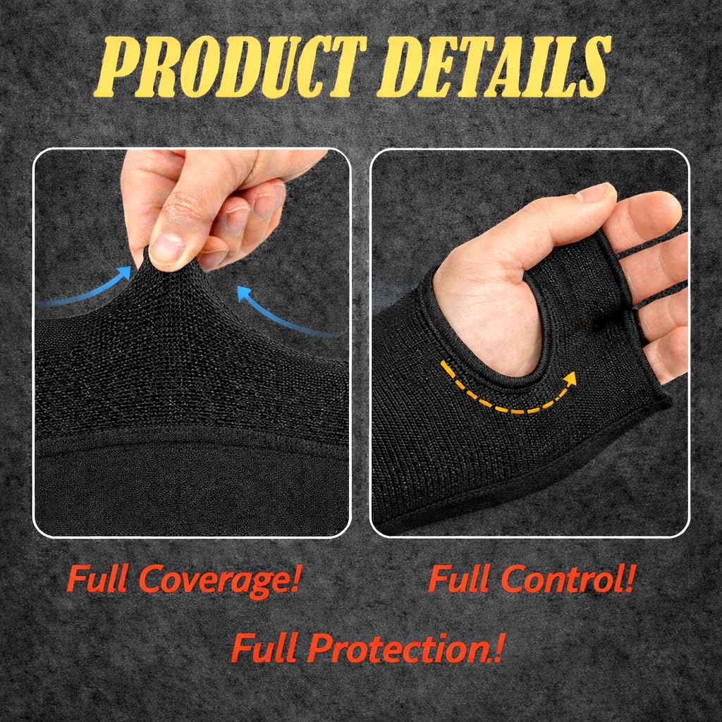 Fist & Hand Forearm Guards – Curved Padded Arm Pads Sleeves Protection - Pair