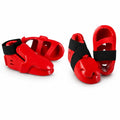 Double Layered Karate Kicks – Padded Sparring Foot & Instep Protectors - Pair