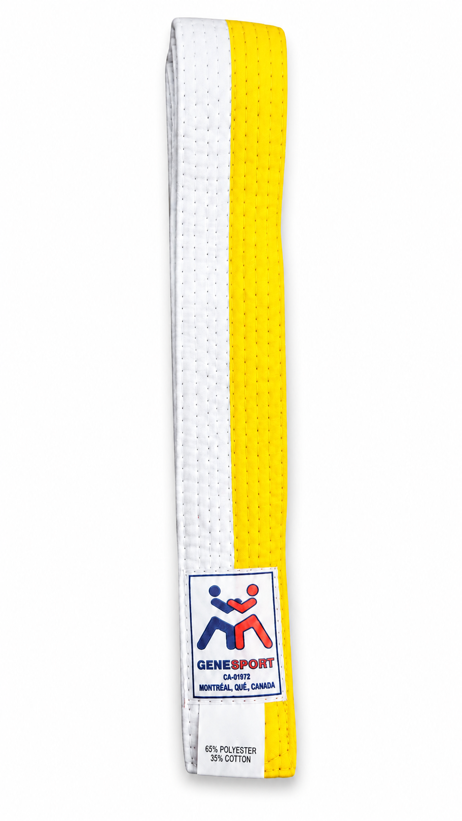 Rank Belt - Half & Half Dual Color - Poly-Cotton