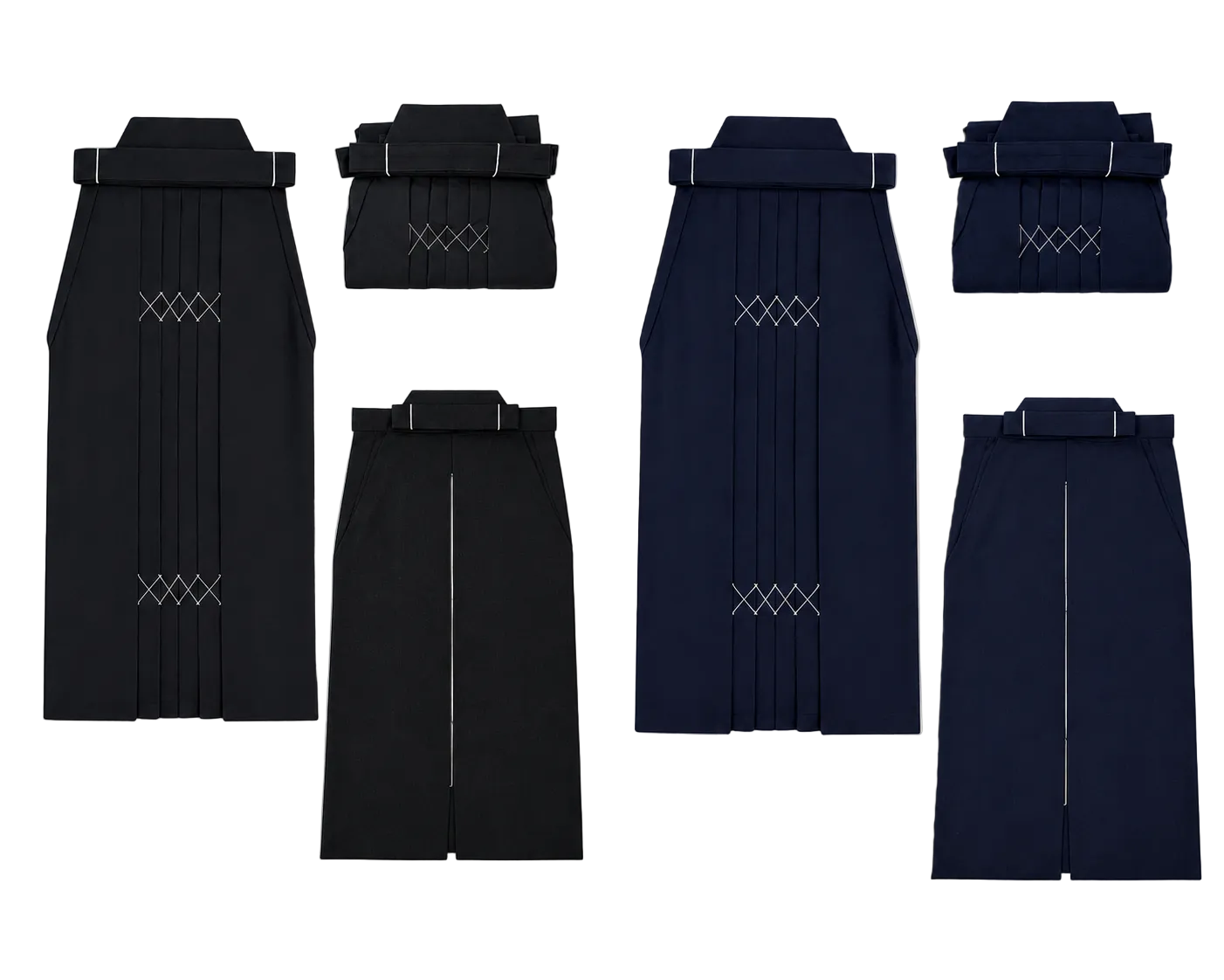Aikido Kendo Traditional Deluxe Polycotton Hakama Pants Uniform