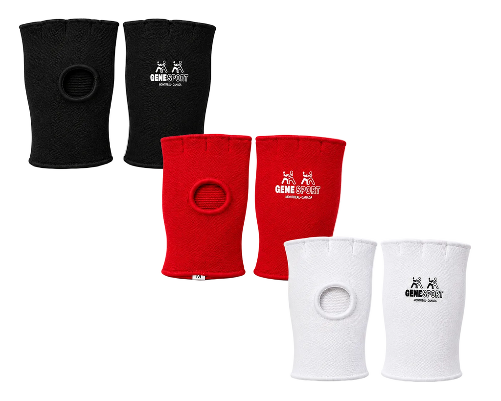 Boxing Inner Gloves – Half Finger Slip-On Compression Gloves - Pair