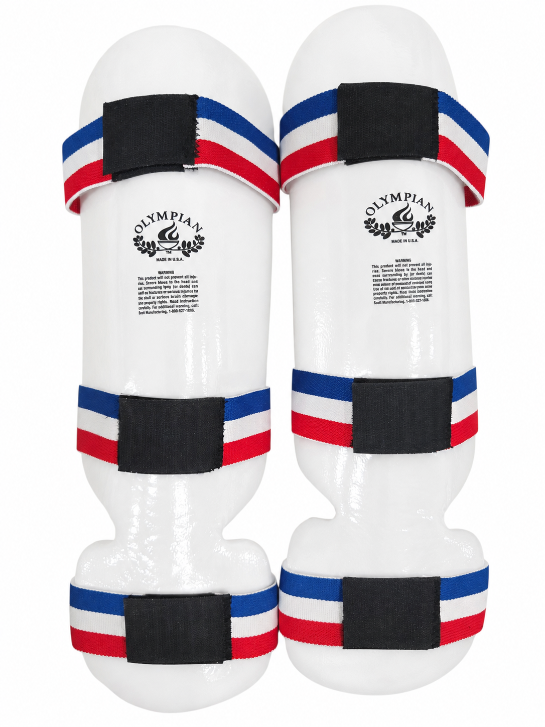 Shin & Instep Guards – Foam Padded Martial Arts Leg & Foot Protectors with Elastic Straps – Pair