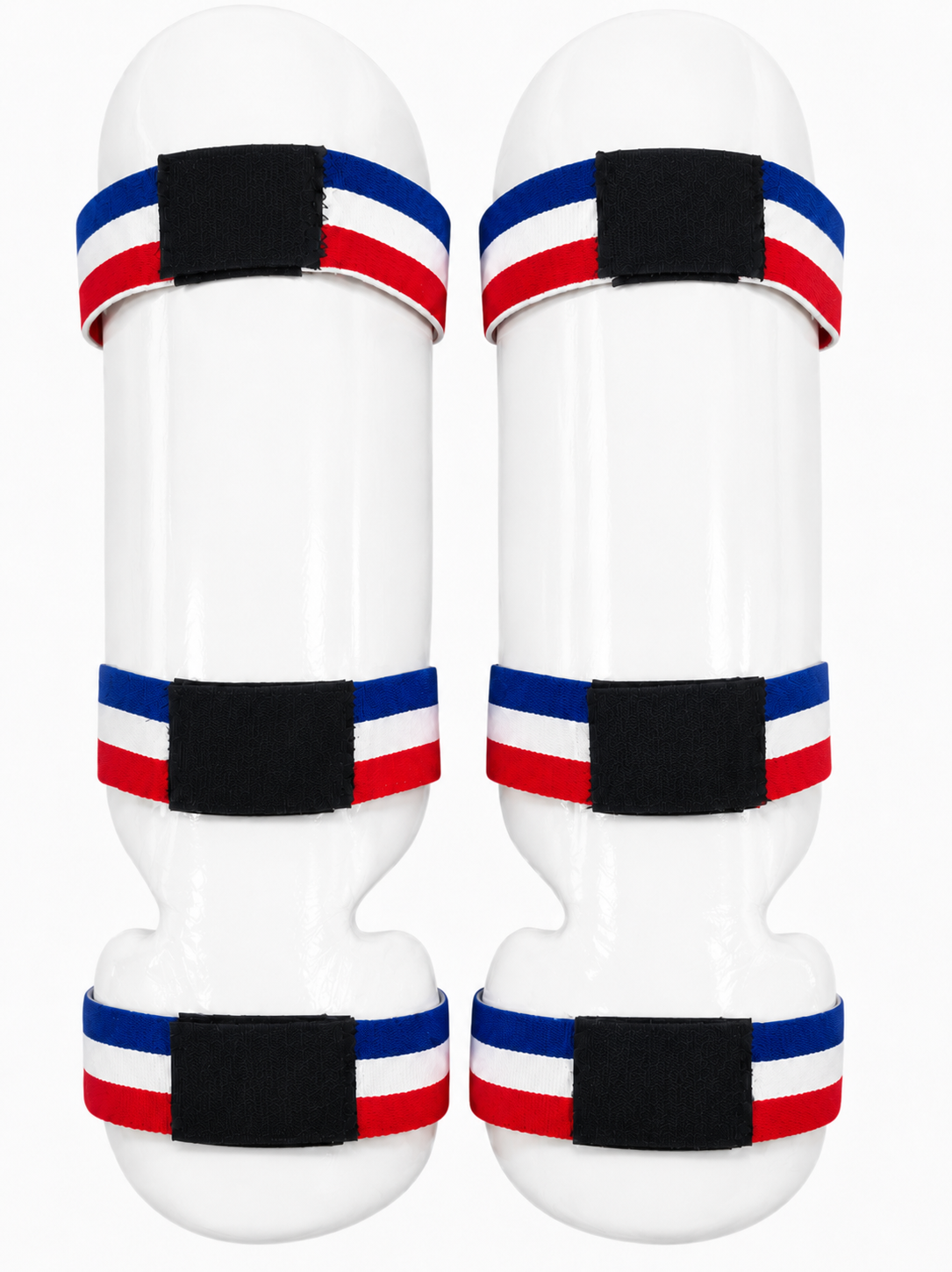 Shin & Instep Guards – Foam Padded Martial Arts Leg & Foot Protectors with Elastic Straps – Pair