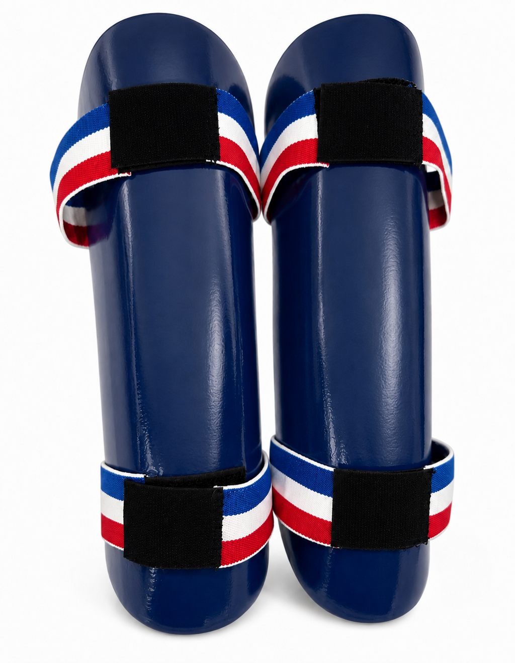 Traditional Martial Arts Shin Guards – Padded Protective Guards with Adjustable Straps - Pair