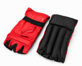 Martial Arts Open-Finger Bag Gloves – Padded Fingers & Foam Palm Grip - Pair