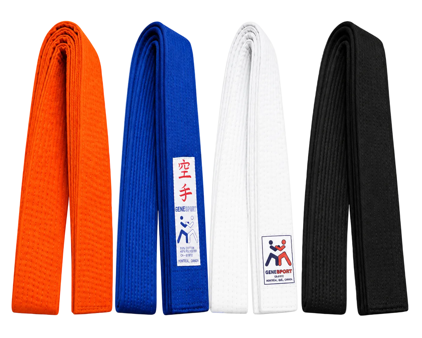 Rank Belt – Single Color - Poly-Cotton