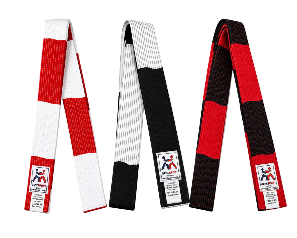 Rokudan Masters Rank Belt – 100% Cotton 2" Wide – Ideal for 6th, 7th & 8th Degree Black Belt Levels