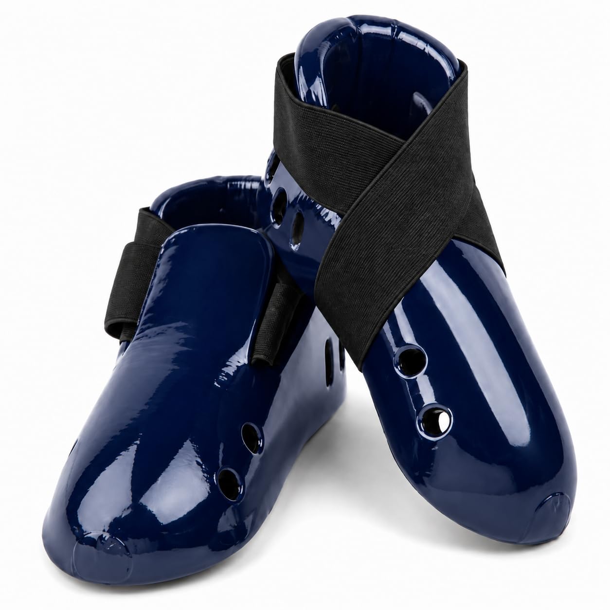 Single Layer Karate Kicks – Padded Sparring Foot & Instep Protectors - Pair
