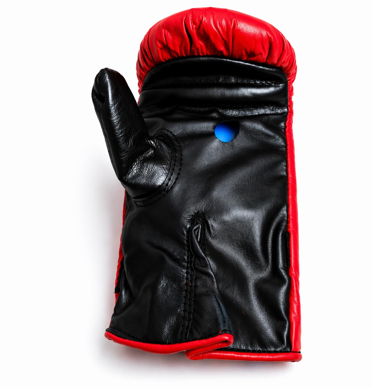 Boxing Heavy Bag Gloves – Old School Pro Training Gloves, Genuine Leather, Classic Vintage Style, Durable Padding for Bag Work & Fitness - Pair