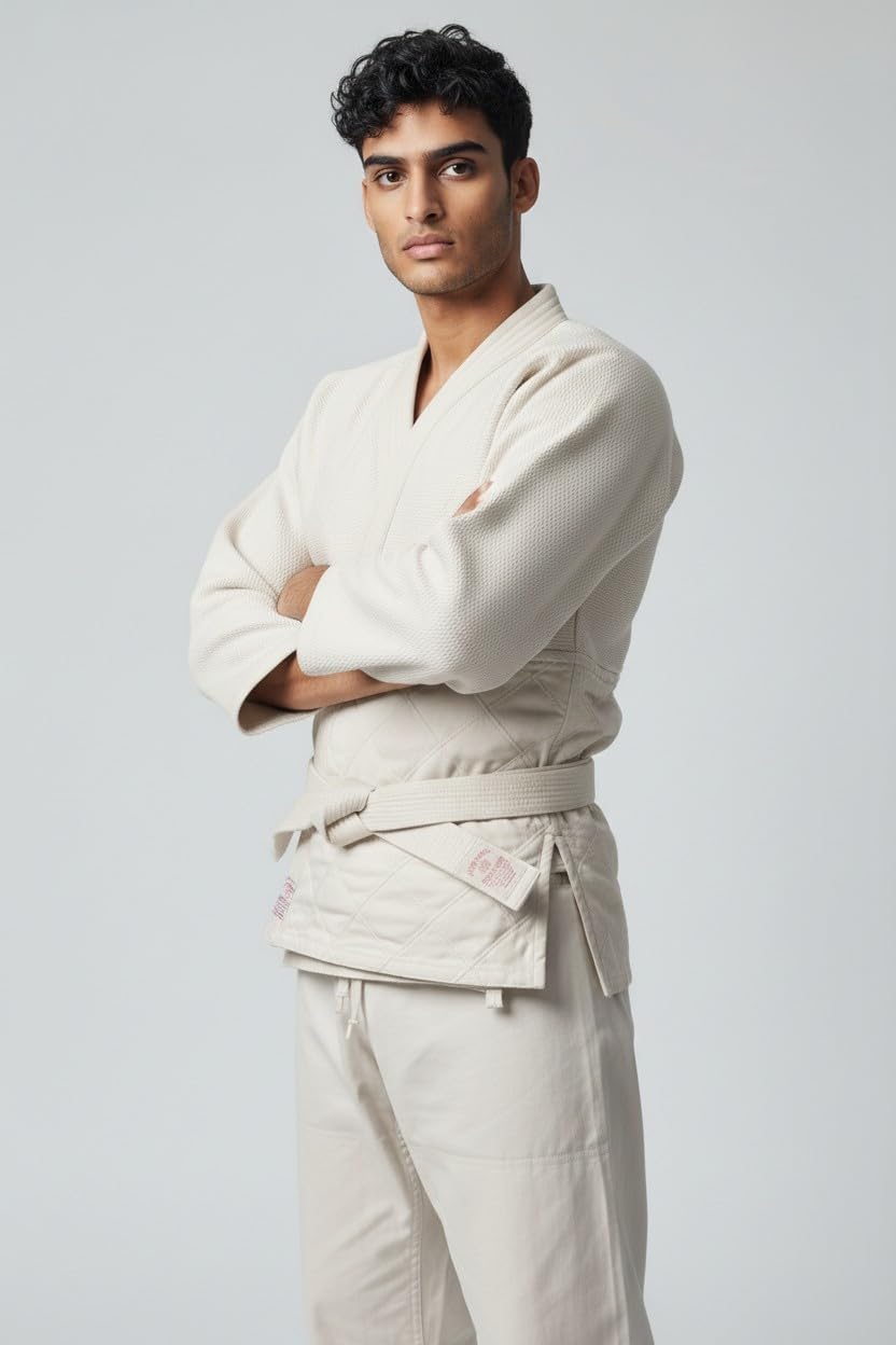 Lightweight Judo Gi for Adults & Kids – 100% Unbleached Cotton