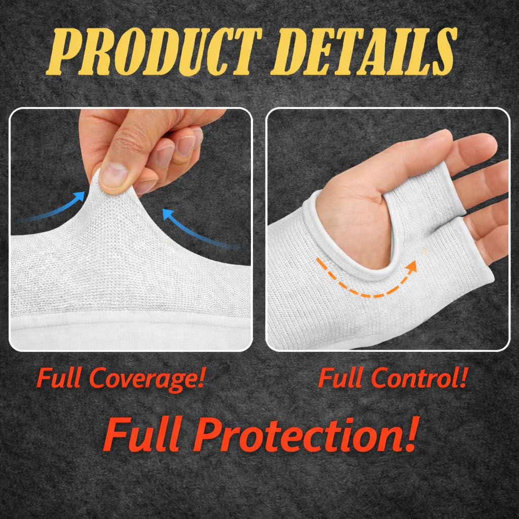 Forearm Fist & Hand Guards – Flat Padded Arm Pads Sleeves Protection  - Pair