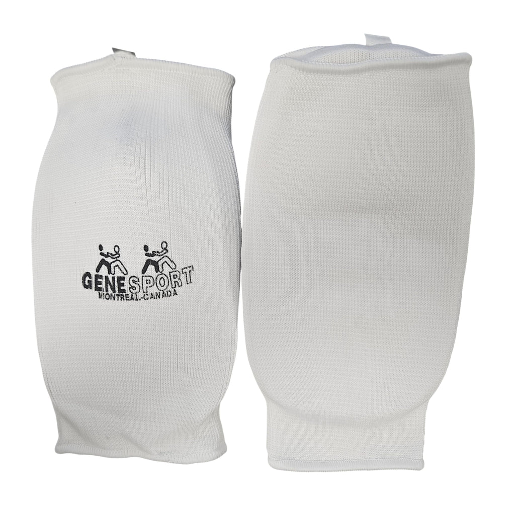 Elasticated Elbow Pads - Shock Absorbing Elbow Protection - Medium Pair