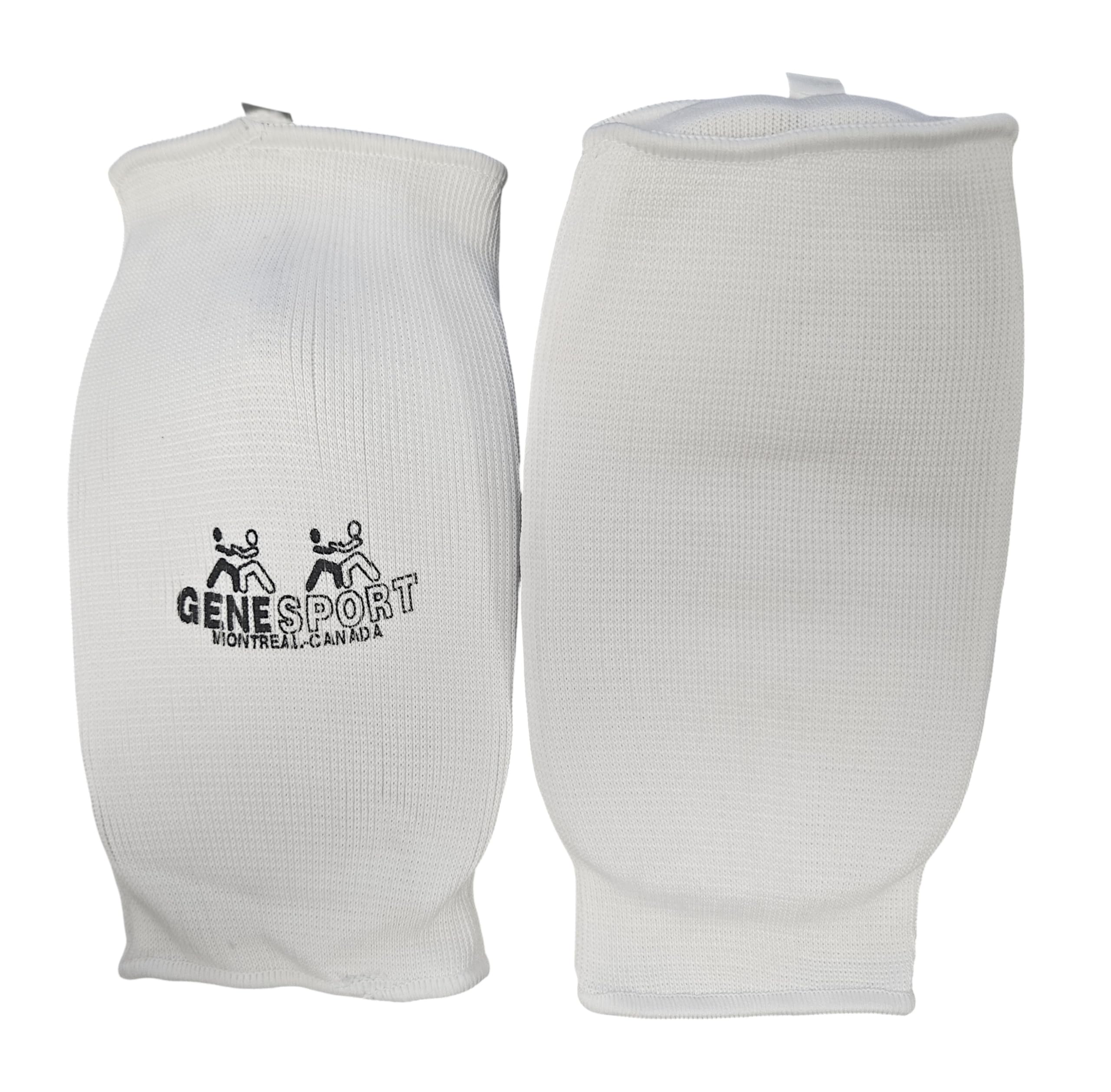 Elasticated Elbow Pads - Shock Absorbing Elbow Protection - Medium Pair