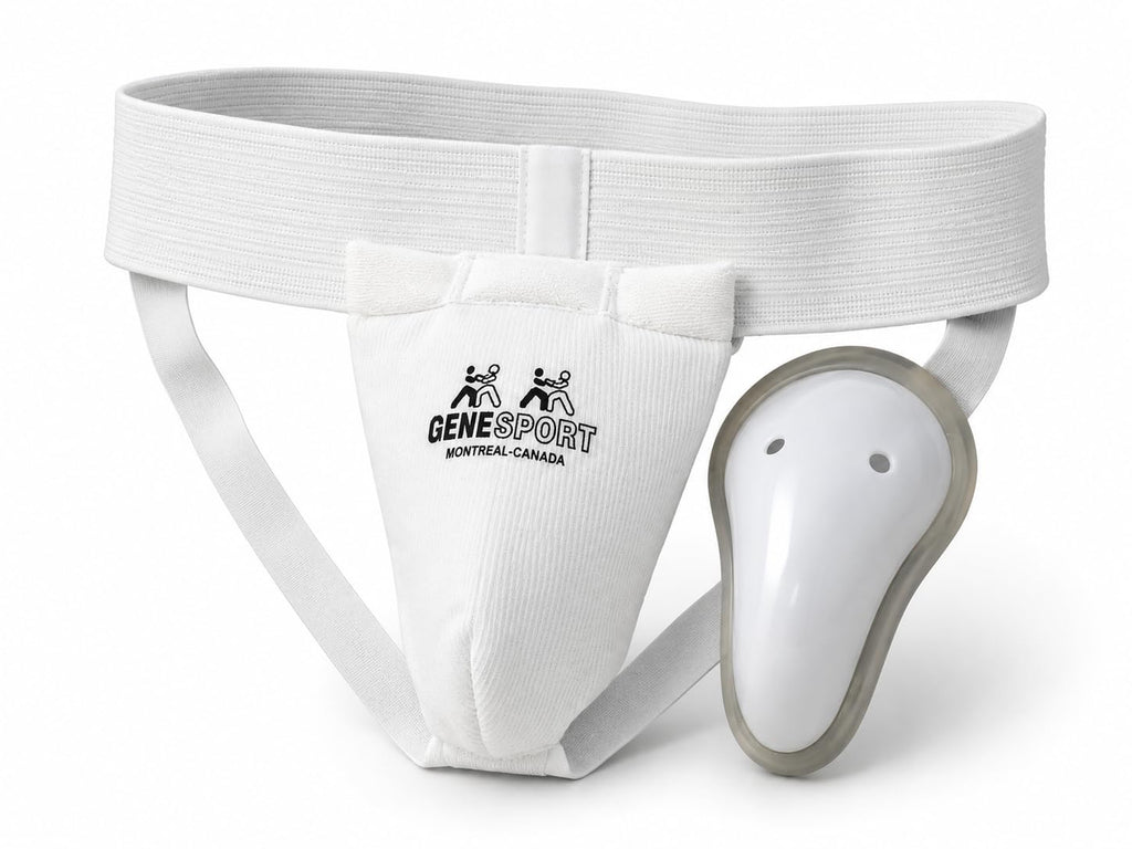 Men's Athletic Jockstrap with Removable Protective Cup – Groin Guard for Boxing, MMA, Martial Arts, Hockey, Baseball, Football & Contact Sports