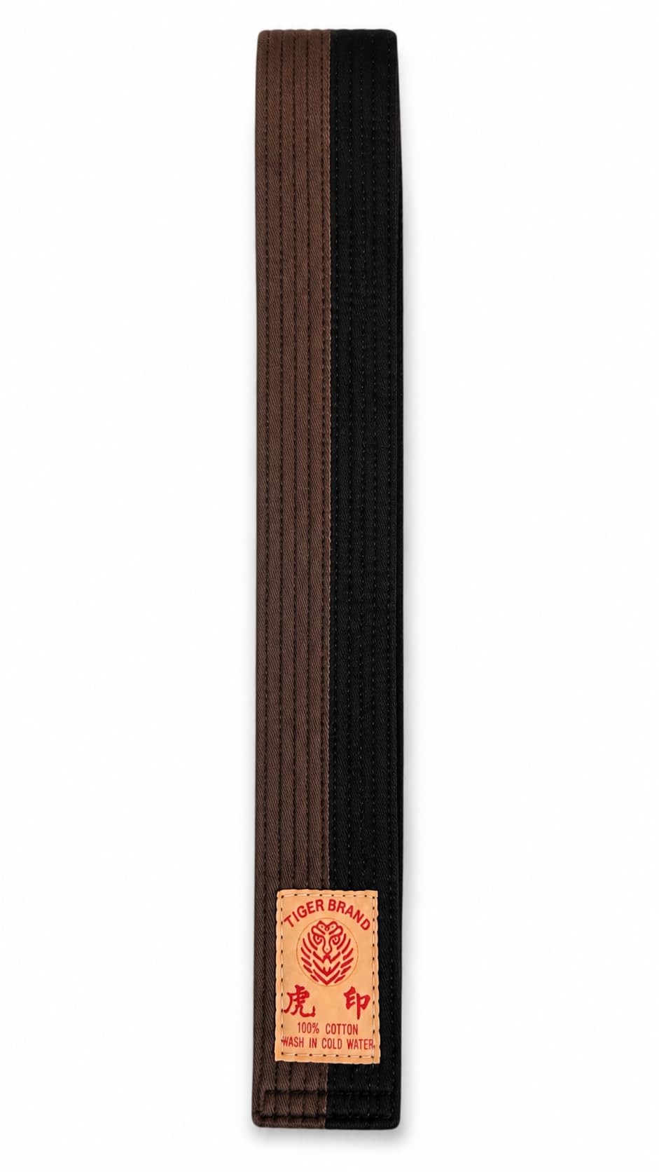 Rank Belt - Half & Half Dual Color - Poly-Cotton