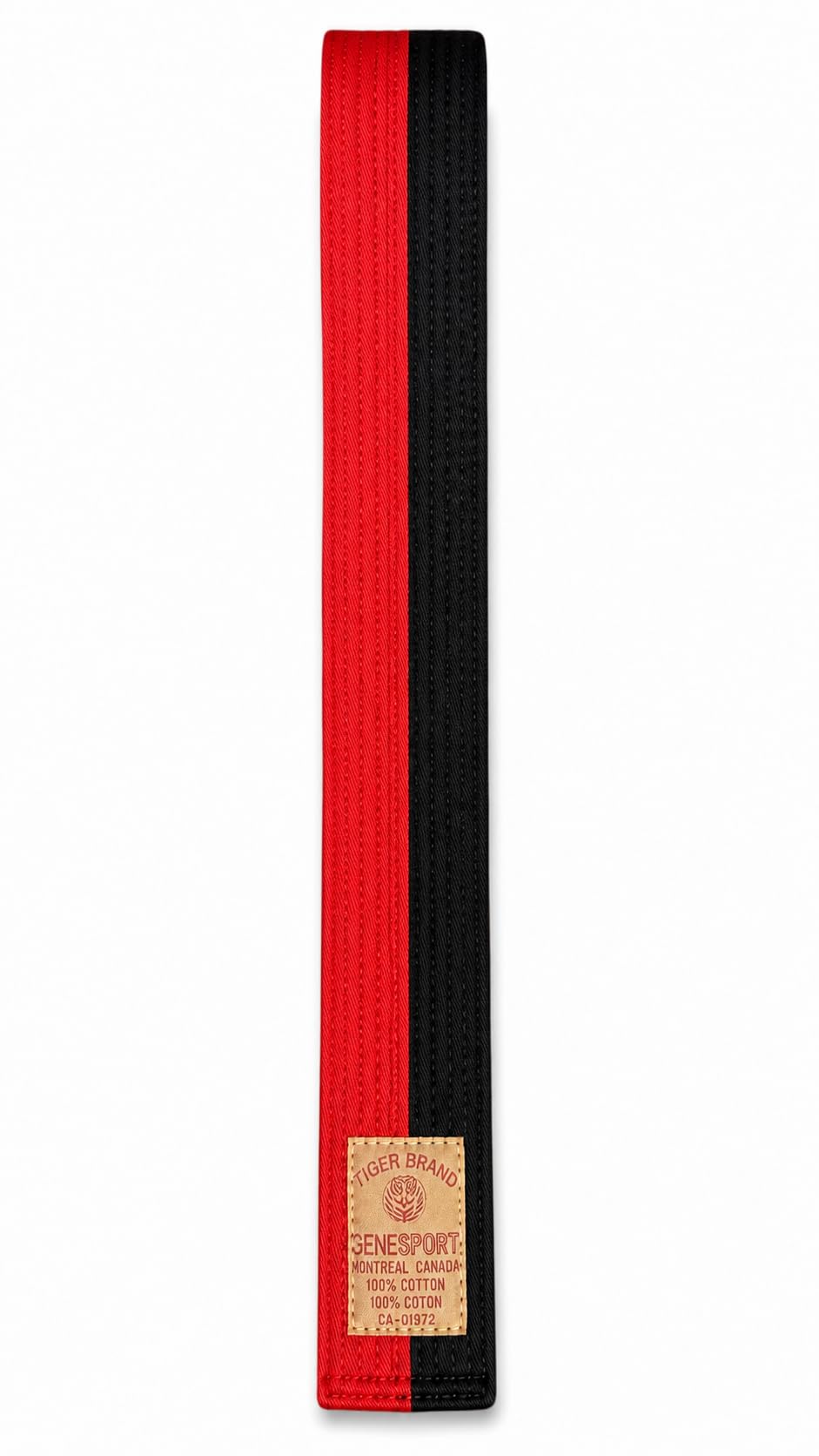 Rank Belt - Half & Half Dual Color - Poly-Cotton