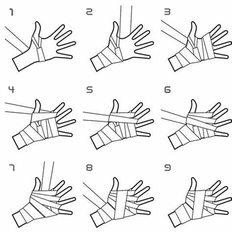 Boxing Hand Wraps 13'/156" Elastic – Wrist Support Bandages - Pair