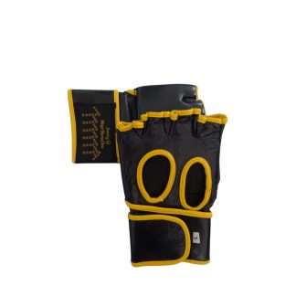 Grappling Gloves – Genuine Leather Handcrafted MMA Training Gloves for Boxing & Martial Arts