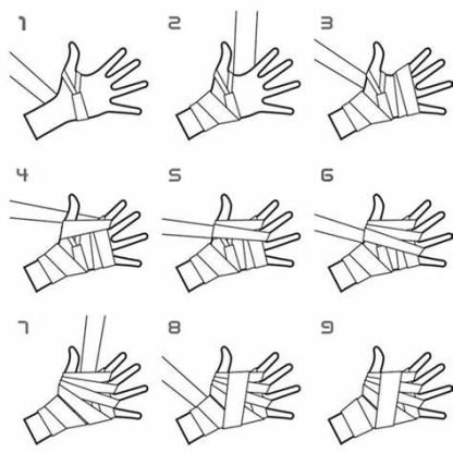 Boxing Hand Elastic Wraps 156" – Wrist Compression Bandages for Training, Sparring & Martial Arts (2-Pack) - Image 3